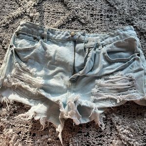 Forever 21 denim shorts